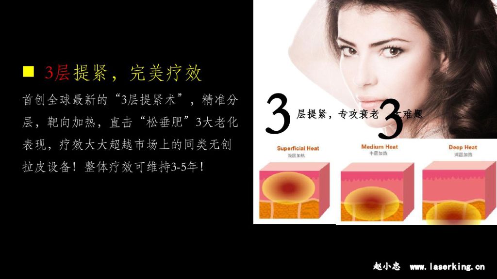 热拉提:3层提紧,完美疗效