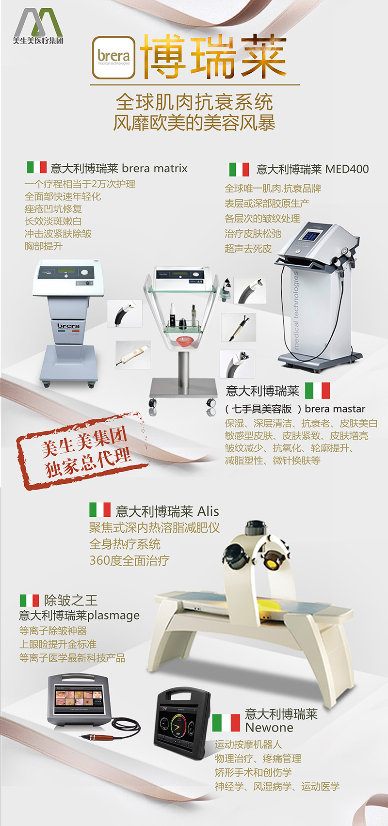 博瑞莱Brera:由南京美生美集团独家代理