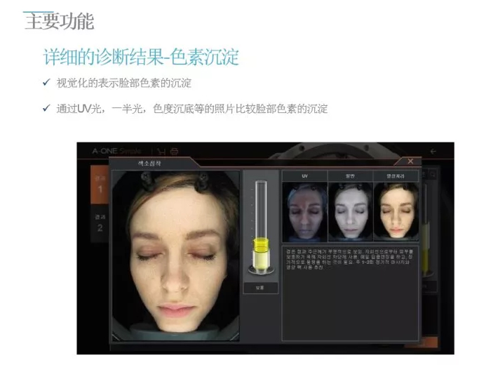 A-one Smart 面部诊断系统